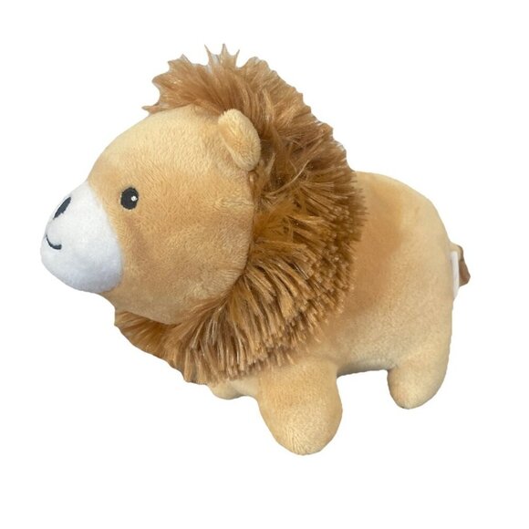 H&M Home Lion Plush 7" Stuffed Animal Baby Soft Toy Safari Zoo Jungle Tan Brown - Picture 1 of 7